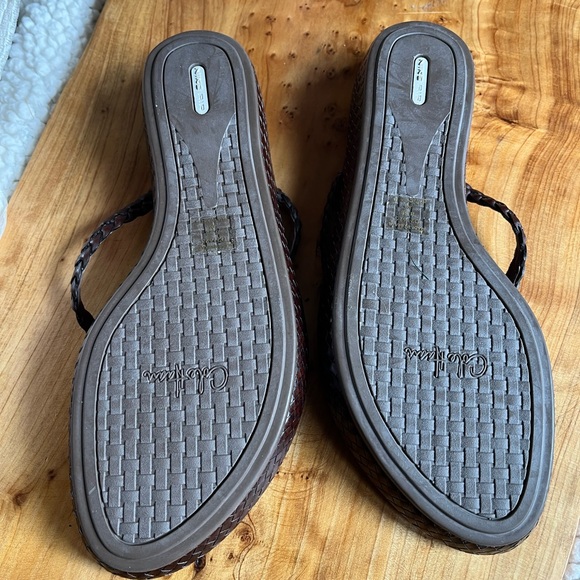 NWOT Cole Haan Beautiful Blue Sandals in Size 8.5B - Picture 2 of 4